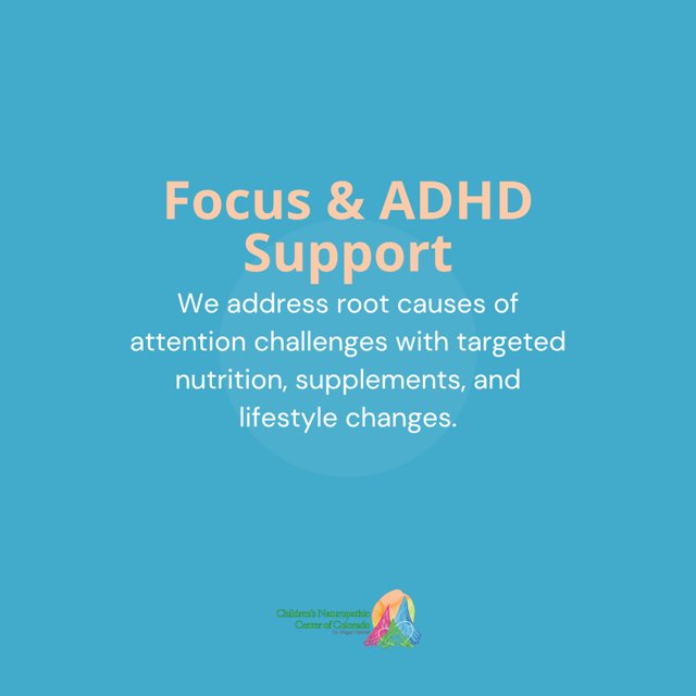 Instagram post: Focus and ADHD support