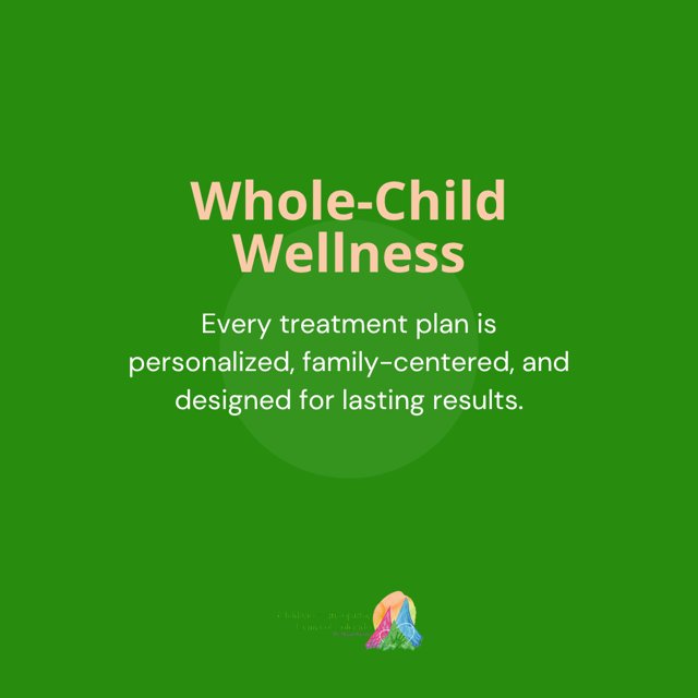 Instagram post: Whole-child wellness